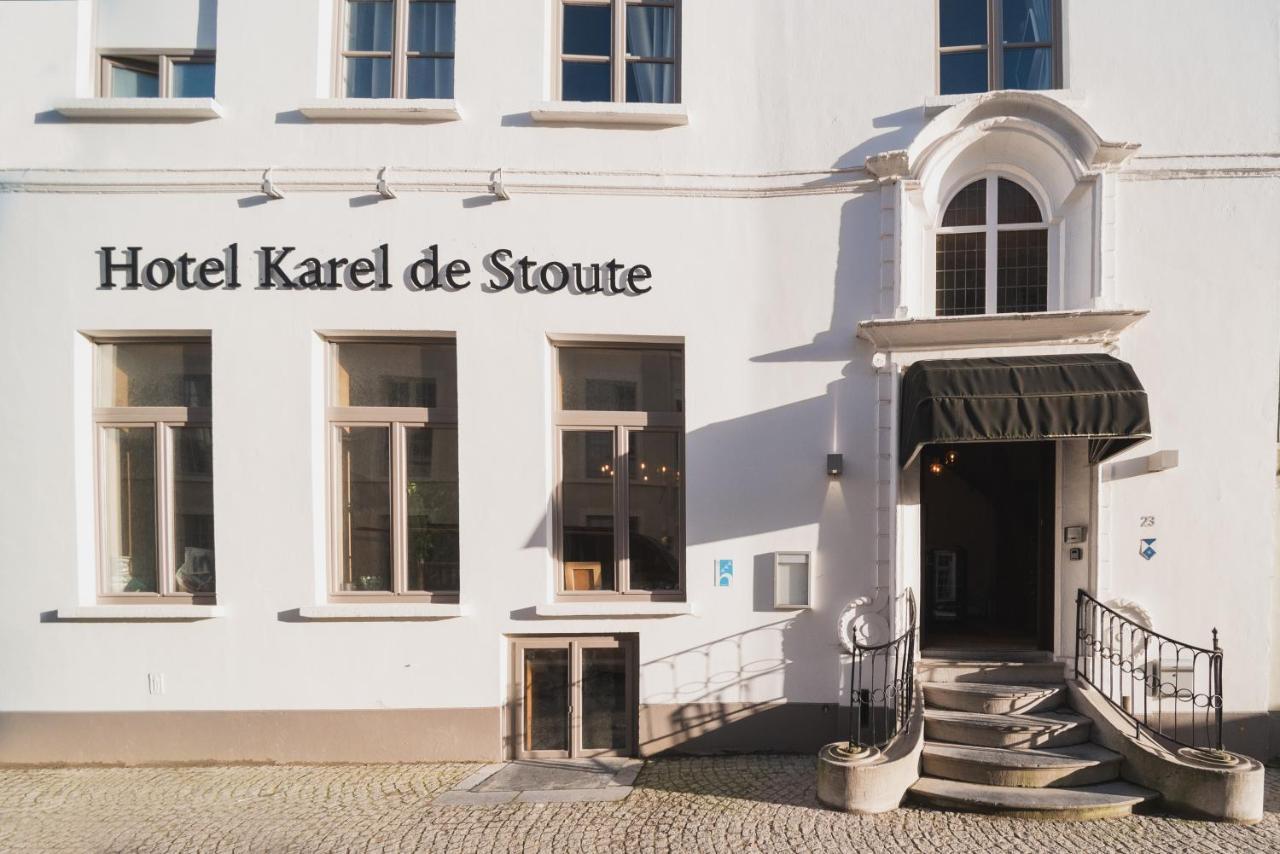 Hotel Karel De Stoute Brügge Exterior foto